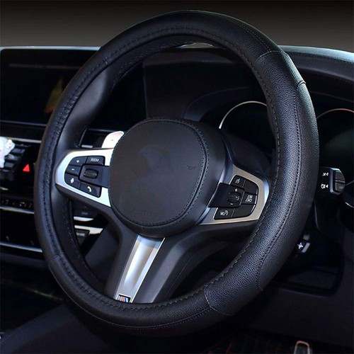 Couvre volant voiture cuir - volant, en