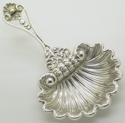 Cuillère coquillage argent - cuillère,