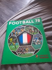 Album Panini foot football 78 en images incomplet 18/450 stickersa 1978 France