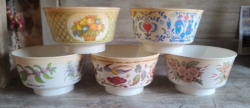Lot anciens pots fromage - 5,