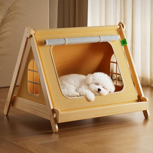 Niche surélevée pour - , chien