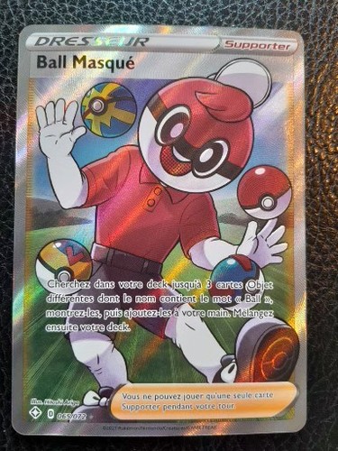 Carte pokémon ball - carte,