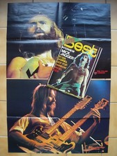 BEST N°112 poster Phil COLLINS / Mike RUTHERFORD PETER GABRIEL STONES IGGY POP 