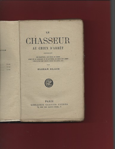 1921 chasseur chien - au,