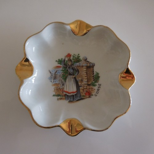 Cendrier porcelaine luxe