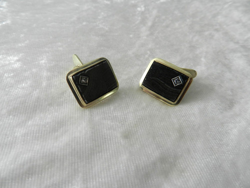 Boutons manchette or - boutons,