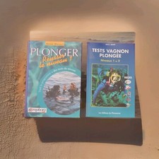 2 LIVRES PLONGEE REUSSIR LE