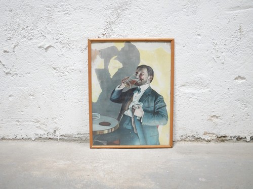 Affiche publicitaire vintage