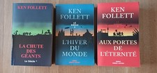 KEN FOLLETT - LOT 3 LIVRES  DE LA TRILOGIE LE SIECLE - GRANDS FORMATS