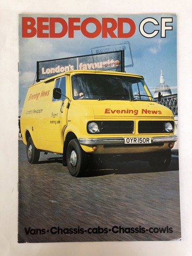Bedford brochure vans - cf,