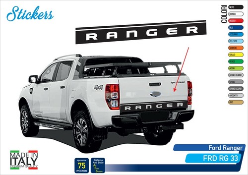 Autocollants 4x4 ranger hayon - 4x4,