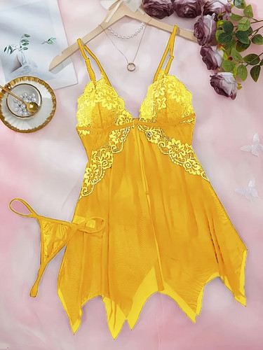 Magnifique nuisette jaune - nuisette,