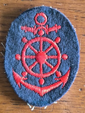 Insigne Militaire Tissu Marine