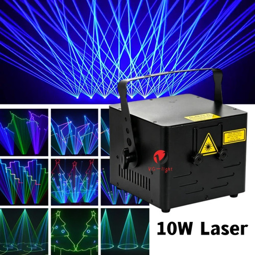 10w rgb ilda - ilda, animation