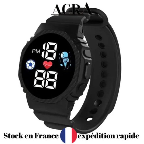 Montre digitale pour - , enfants