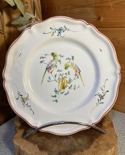 Assiette faïence moustiers - faïence,