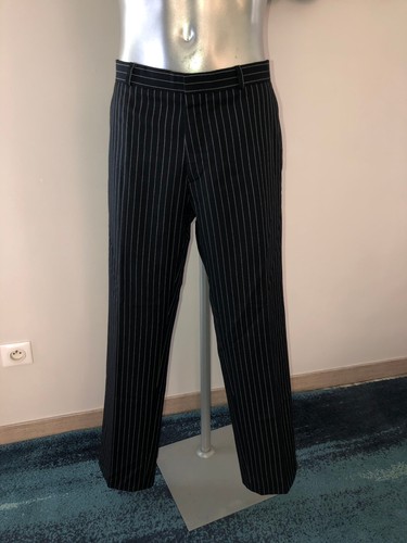 Luxueux pantalon costume laine - luxueux,