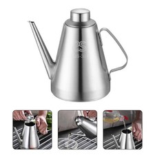  Bouteille Inox Doseur Huile Distributeur D'huile En Acier Inoxydable De Sauce