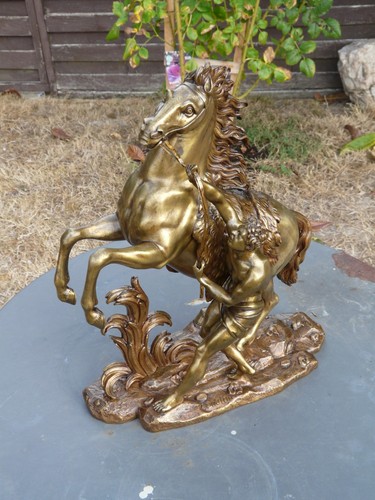 Sculpture bronze les - en, ''les