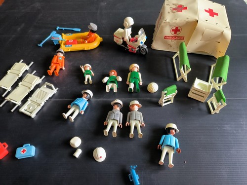 Playmobil vintage hôpital - vintage, de