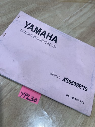 Yamaha xs650se 1979 3l1 - 3l1, xs650