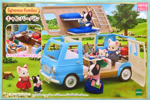 Sylvanian families toy camper - sylvanian,