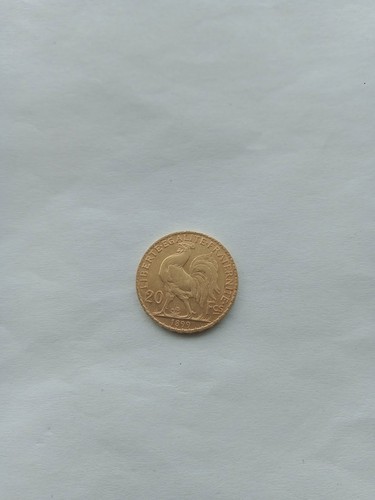 Francs 1899 coq - , or