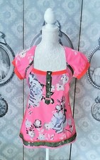 Top Blouse One Step Multicolore Taille 38