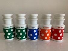 LOT 5 POTS A EPICES JAR MADE