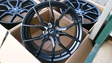 4 jantes neuves 19'' FORD FOCUS RS MK3 GLOSS BLACK 5X108 8x19