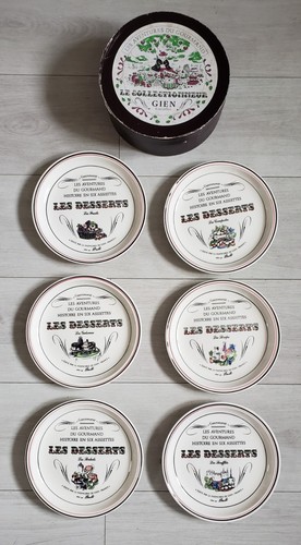 Coffret assiettes vintage - assiettes,