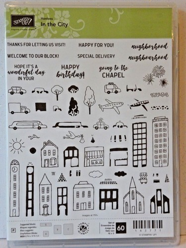 Stampin dans ville photo - up,