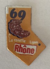 Magnet La Gaulois départ 'aimant collection #69 Rhône Lyon la rosette