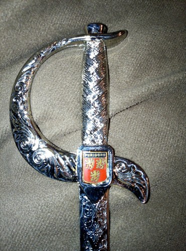 Coupe papier métal épée - papier,
