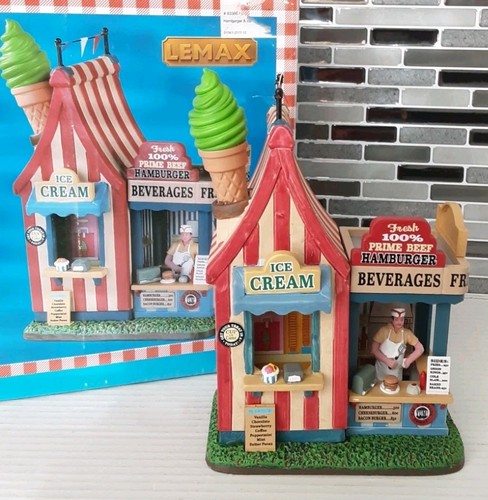 Lemax hamburger ice cream - lemax,