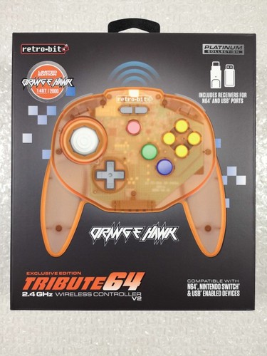 Retro bit tribute orange - tribute, 64