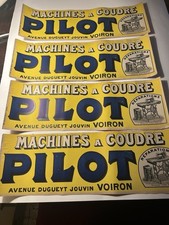 Lot 4 Affiches vintages