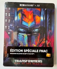 TRANSFORMERS STEELBOOK COLLECTOR BLU RAY 4K FNAC ULTRA HD NEUF SOUS CELLO