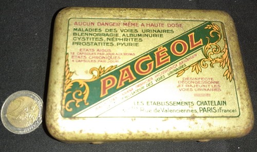 Ancienne boite métal - boite, en
