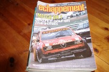 ECHAPPEMENT n° 115 MATCH RALLY 3 - GOLF GTI - OPEL GTE BON ETAT / TRES BON ETAT