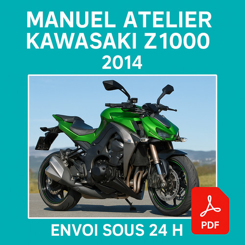 Manuel atelier kawasaki z1000 - kawasaki,