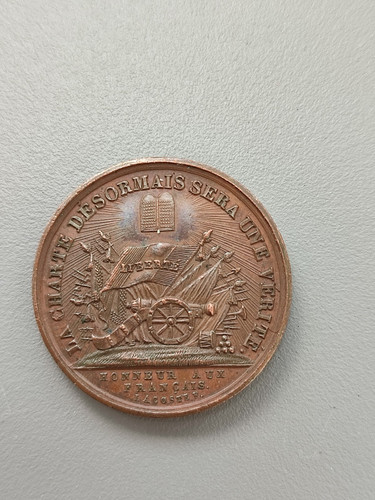 Médaille france jeton 1830