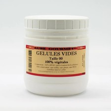 Gélules végétales vides