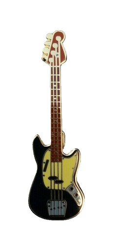 Guitar badge pin - badge, alan