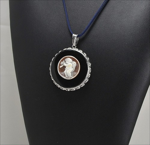 Collier argent pendentif - collier,