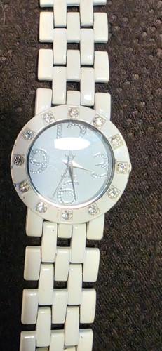 New battery white - battery, watch