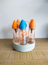 Lot de 7 Biberons en Verre