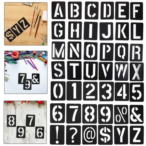 Grands pochoirs alphabet de - grands,