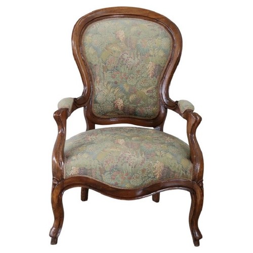 Fauteuil ancien noyer - ancien,