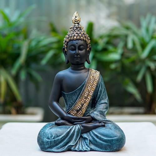 Meditating sitting lord buddha - sitting,